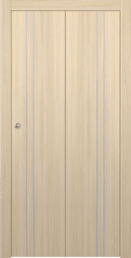 OPTIMA 2V LOIRE ASH BI-FOLD DOORS BELLDINNI MODERN INTERIOR DOOR - 1