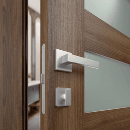 AVON 07-07 VETRO PECAN NUTWOOD SWING DOORS BELLDINNI MODERN INTERIOR DOOR - 3