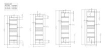AVON 07-05 VETRO LOIRE ASH SWING DOORS BELLDINNI MODERN INTERIOR DOOR - 7