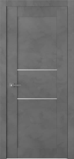 AVON 07 2H DARK URBAN SWING BELLDINNI MODERN INTERIOR DOOR - 1