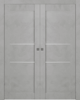 AVON 07 2H LIGHT URBAN DOUBLE POCKET BELLDINNI MODERN INTERIOR DOOR - 1