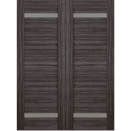 PERLA VETRO GRAY OAK BI-FOLD BELLDINNI MODERN INTERIOR DOOR - 3