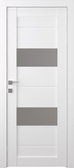 VITA VETRO BIANCO NOBLE SWING BELLDINNI MODERN INTERIOR DOOR - 1