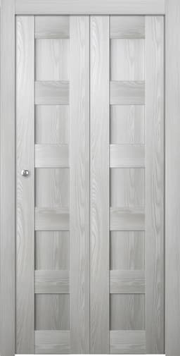 AVON 07 4R RIBEIRA ASH BI-FOLD BELLDINNI MODERN INTERIOR DOOR - 1