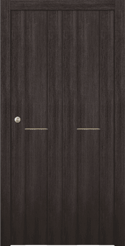 AVON 01 1H GOLD VERALINGA OAK DOUBLE BI-FOLD BELLDINNI MODERN INTERIOR DOOR - 2