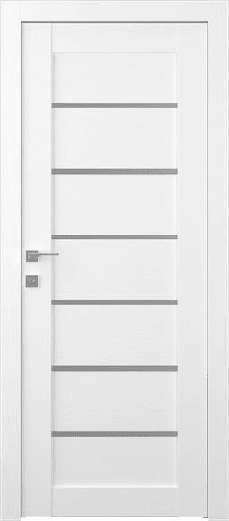 ALBA BIANCO NOBLE SWING BELLDINNI MODERN INTERIOR DOOR - 1
