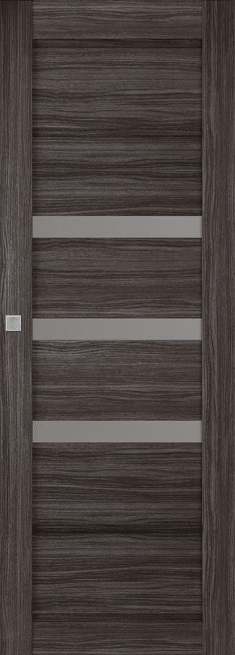 RITA VETRO GRAY OAK MAGIC BELLDINNI MODERN INTERIOR DOOR