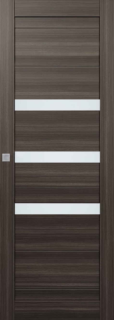 DORA VETRO GRAY OAK MAGIC BELLDINNI MODERN INTERIOR DOOR