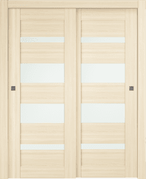 AVON 07-01 VETRO LOIRE ASH BYPASS DOORS BELLDINNI MODERN INTERIOR DOOR - 1
