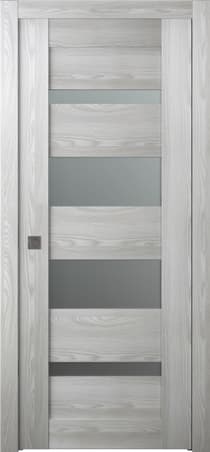 AVON 07-01 VETRO RIBEIRA ASH POCKET BELLDINNI MODERN INTERIOR DOOR - 1