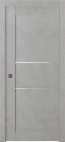 AVON 07 2H LIGHT URBAN POCKET BELLDINNI MODERN INTERIOR DOOR - 1