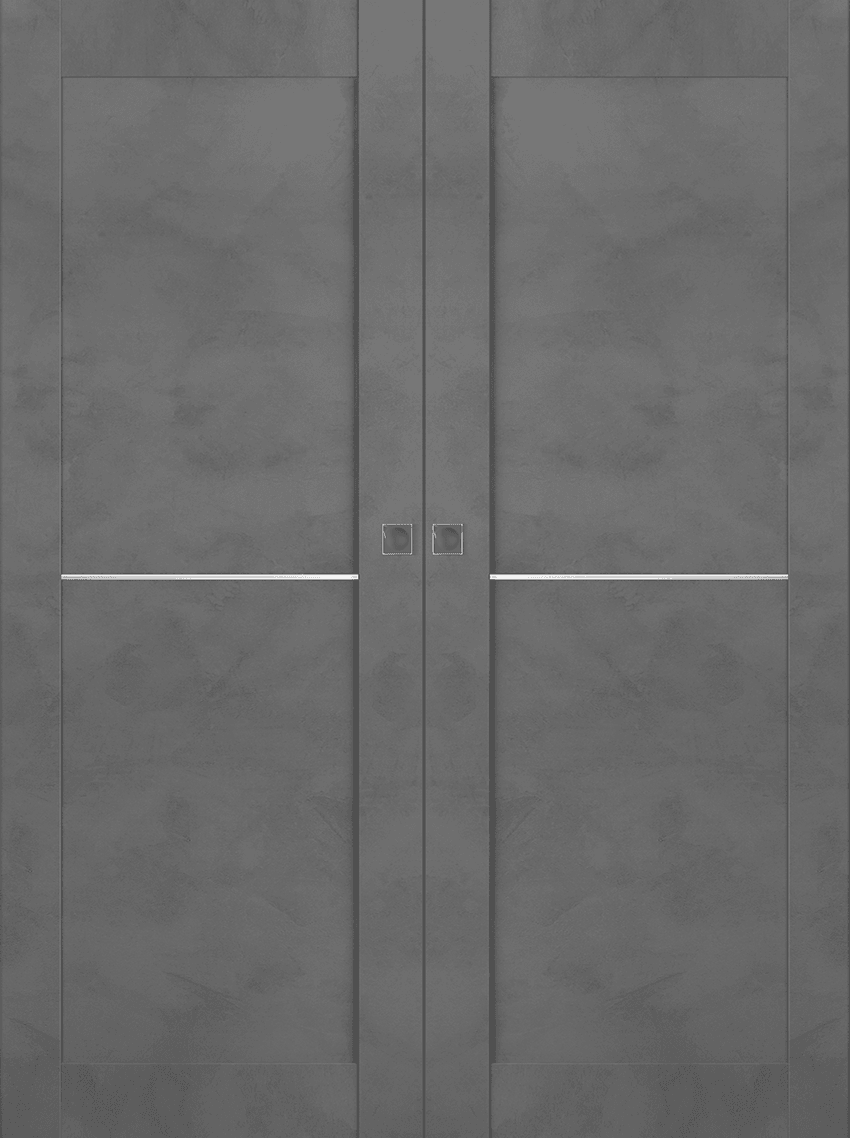AVON 07 1H DARK URBAN DOUBLE MAGIC BELLDINNI MODERN INTERIOR DOOR