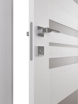 ROMI VETRO BIANCO NOBLE SWING BELLDINNI MODERN INTERIOR DOOR - 3
