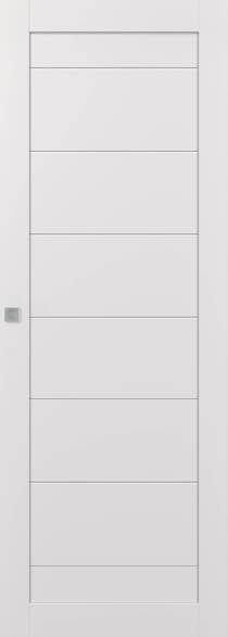 ERMI SNOW WHITE MAGIC BELLDINNI MODERN INTERIOR DOOR - 1