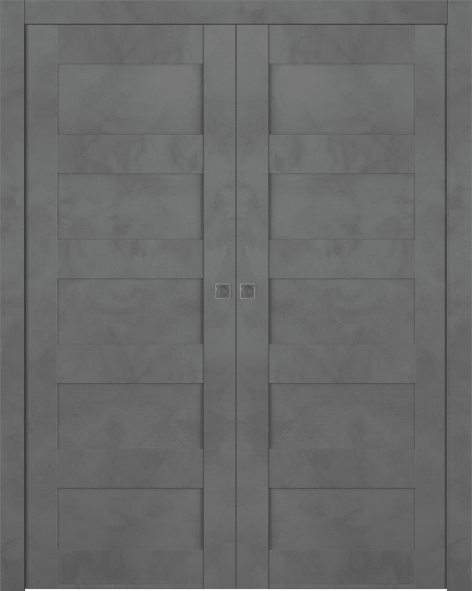 AVON 07 4R DARK URBAN DOUBLE POCKET BELLDINNI MODERN INTERIOR DOOR