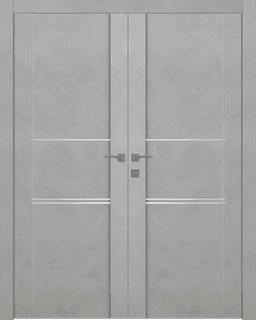 AVON 01 3H LIGHT URBAN DOUBLE BELLDINNI MODERN INTERIOR DOOR - 1