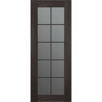 AVON 10 LITE VETRO VERALINGA OAK BARN BELLDINNI MODERN INTERIOR DOOR - 2