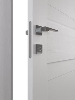 IMMA VETRO BIANCO NOBLE BARN BELLDINNI MODERN INTERIOR DOOR - 3