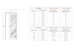 ERMI BIANCO NOBLE POCKET BELLDINNI MODERN INTERIOR DOOR - 8