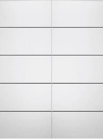 OPTIMA 4H BLACK SNOW WHITE DOUBLE MAGIC DOORS BELLDINNI MODERN INTERIOR DOOR - 2