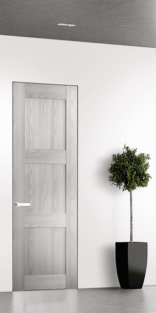 AVON 07 2RN RIBEIRA ASH INVISIBLE METAL FRAME BELLDINNI MODERN INTERIOR DOOR