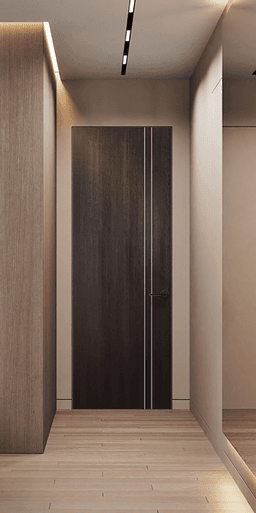 OPTIMA 2V VERALINGA OAK INVISIBLE METAL FRAME BELLDINNI MODERN INTERIOR DOOR - 2