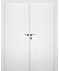 UNICA 2V BIANCO NOBLE CLOSET BELLDINNI MODERN INTERIOR DOOR - 1