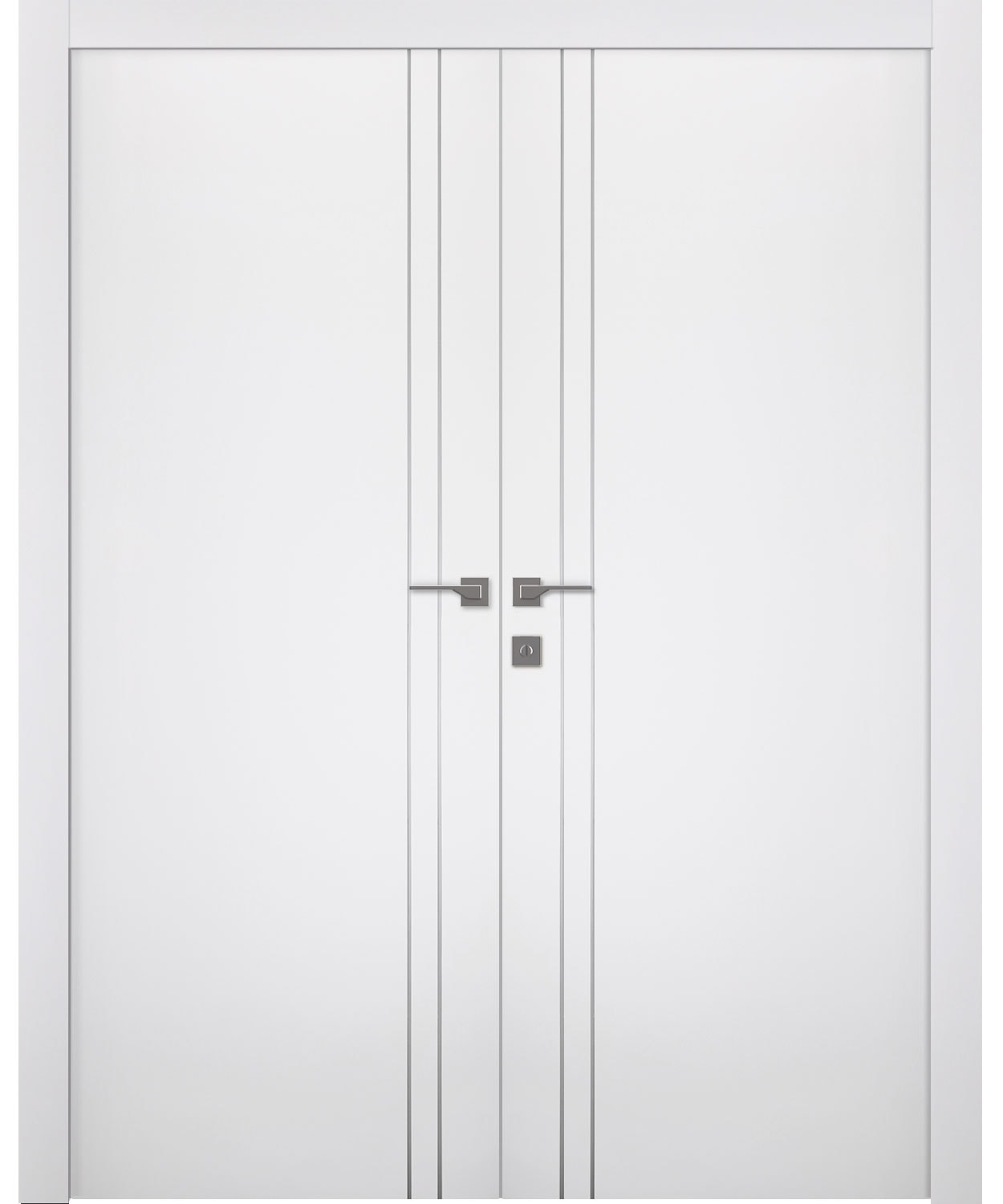 UNICA 2V BIANCO NOBLE CLOSET BELLDINNI MODERN INTERIOR DOOR