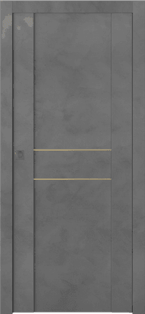 AVON 01 2HN GOLD DARK URBAN POCKET DOORS BELLDINNI MODERN INTERIOR DOOR - 1