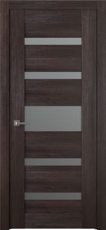 AVON 07-05 VETRO VERALINGA OAK SWING BELLDINNI MODERN INTERIOR DOOR - 1