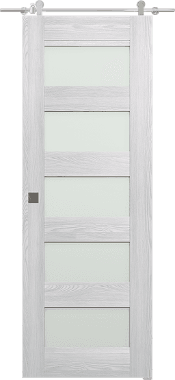 AVON 07-07 VETRO RIBEIRA ASH BARN DOORS BELLDINNI MODERN INTERIOR DOOR - 1