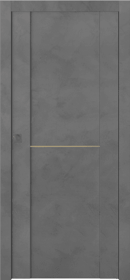 AVON 01 1H GOLD DARK URBAN POCKET DOORS BELLDINNI MODERN INTERIOR DOOR - 1