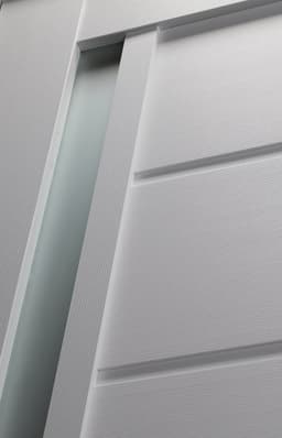 ESTA VETRO BIANCO NOBLE SLAB BELLDINNI MODERN INTERIOR DOOR - 2