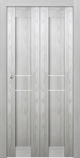 AVON 07 2HN RIBEIRA ASH BI-FOLD BELLDINNI MODERN INTERIOR DOOR - 1