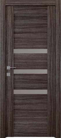 DORA VETRO GRAY OAK SWING BELLDINNI MODERN INTERIOR DOOR - 1