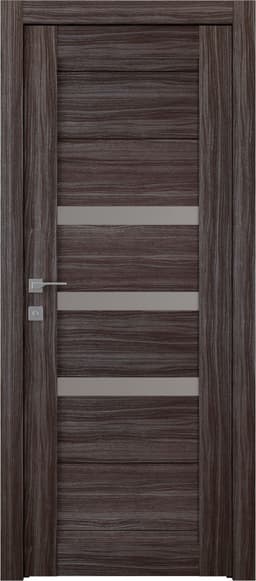 DORA VETRO GRAY OAK SWING BELLDINNI MODERN INTERIOR DOOR - 1