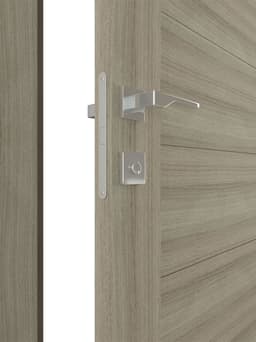 PERLA VETRO SHAMBOR INVISIBLE METAL FRAME BELLDINNI MODERN INTERIOR DOOR - 3