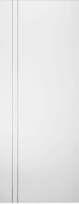 OPTIMA 2V SNOW WHITE SLAB BELLDINNI MODERN INTERIOR DOOR - 1