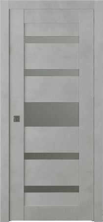 AVON 07-05 VETRO LIGHT URBAN POCKET BELLDINNI MODERN INTERIOR DOOR - 1