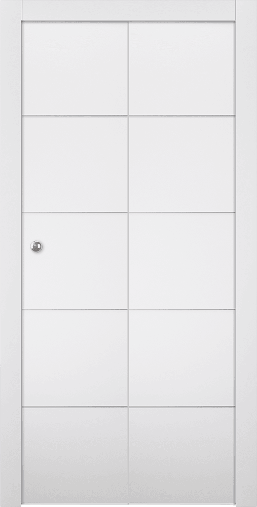 SMART PRO 4H POLAR WHITE BI-FOLD BELLDINNI MODERN INTERIOR DOOR