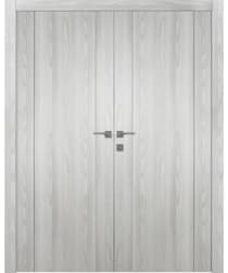 AVON 01 RIBEIRA ASH DOUBLE BELLDINNI MODERN INTERIOR DOOR - 1
