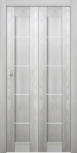 AVON 07 4H RIBEIRA ASH BI-FOLD BELLDINNI MODERN INTERIOR DOOR - 1