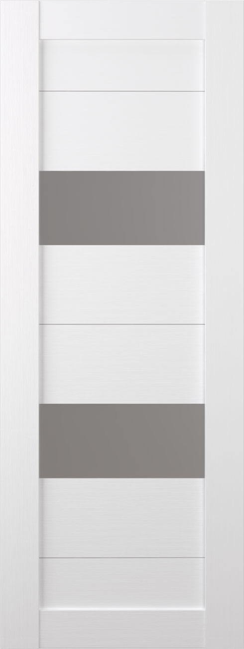 BERTA VETRO BIANCO NOBLE SLAB BELLDINNI MODERN INTERIOR DOOR - 1