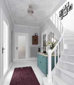 SMART PRO 207 VETRO POLAR WHITE SWING BELLDINNI MODERN INTERIOR DOOR - 2