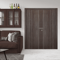 PALLADIO 2U GRAY OAK DOUBLE BELLDINNI MODERN INTERIOR DOOR - 2