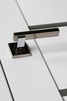 ALBA BIANCO NOBLE BARN BELLDINNI MODERN INTERIOR DOOR - 7