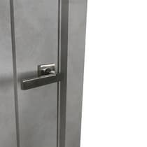 AVON 07-01 VETRO DARK URBAN INVISIBLE METAL FRAME BELLDINNI MODERN INTERIOR DOOR - 3