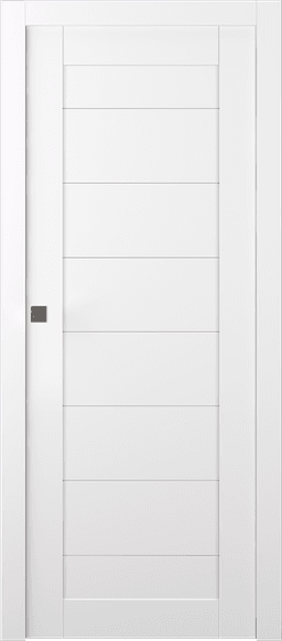 ERMI SNOW WHITE POCKET BELLDINNI MODERN INTERIOR DOOR - 6