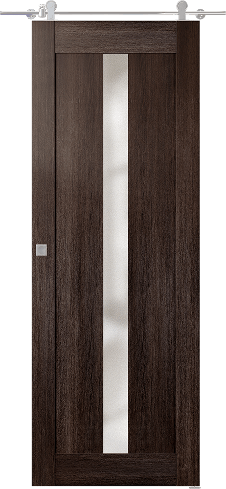 AVON 101 VETRO VERALINGA OAK BARN DOORS BELLDINNI MODERN INTERIOR DOOR