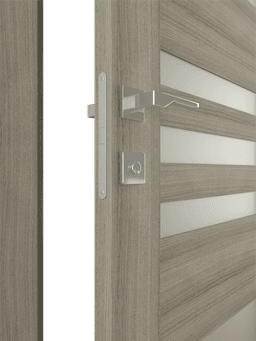 LETI VETRO SHAMBOR DOUBLE INVISIBLE METAL FRAME BELLDINNI MODERN INTERIOR DOOR - 3